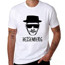 Load image into Gallery viewer, BLWHSA Breaking Bad Heisenberg Funny Men T Shirt High Quality Cotton O-Neck Short Sleeve Fashion Printed Men T-Shirts