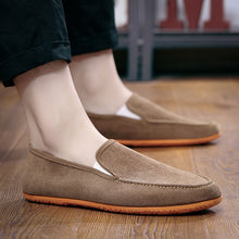 Load image into Gallery viewer, Canvas Shoes for Men Breathable Light Men Casual Shoes Loafers Big Size 38-45 Many Colors Choose Lazy Footwear Soft Dring Shoes
