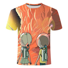 Load image into Gallery viewer, Drop ship Rick and Morty By Jm2 Art 3D t shirt Men's children's tshirt Summer Anime Short Sleeve Tees O-neck Tops cartoon tshirt