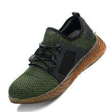 Load image into Gallery viewer, Men'S Safety Boots Shoes Breathable Work Shoes Boots Men Puncture-Proof Indestructible Shoes Anti-Piercing Safety Footwear