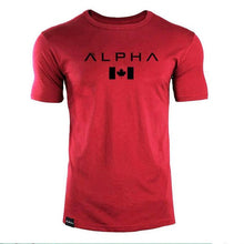 Load image into Gallery viewer, Men Short sleeve Cotton T-shirt Casual Black Print t shirt Gym Fitness Bodybuilding Workout Tees Tops Male Summer Brand Clothing