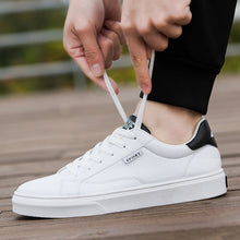 Load image into Gallery viewer, Men classic white sneakers 2020 super hot fashion casual men high-top canvas shoes simple atmospheric platform men walking shoe