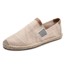 Load image into Gallery viewer, Mens Shoes Casual Male Breathable Canvas Shoes Men Chinese Fashion 2019 Soft Slip On Espadrilles For Men Loafers Driving Shoes