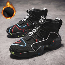 Load image into Gallery viewer, Shoes For Men Sneakers Casual Men Sock Shoes Breathable Tenis Masculino Adulto High Top Man Trainers Zapatos Hombre Sapatos