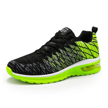 Load image into Gallery viewer, Shoes Men Running Shoes For Men Sport Shoes Black Shock Absorbing Casual Shoes Air Cushion Sneakers Flying Woven Shoes Trainers
