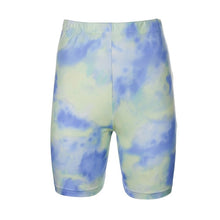 Load image into Gallery viewer, IAMHOTTY Tie Dye Print Basic Tshirt Shorts Two Piece Set Women Casual Outfits lounge Wear Jogging Femme Biker Shorts Tees Summ