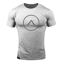 Load image into Gallery viewer, 2019 New Brand Clothing Gyms Tight Cotton T-shirt Mens alpha Fitness T-shirt Homme Gyms T Shirt Men Fitness Summer Tees Tops
