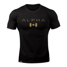 Load image into Gallery viewer, 2019 New Brand Clothing Gyms Tight Cotton T-shirt Mens alpha Fitness T-shirt Homme Gyms T Shirt Men Fitness Summer Tees Tops
