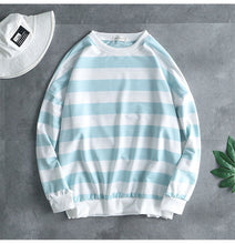 Load image into Gallery viewer, 2020 Hip Hop T Shirts men Long Sleeve Striped t shirt Casual Men tee shirt Streetwear Men Patchwork Cotton T-shirt 10

