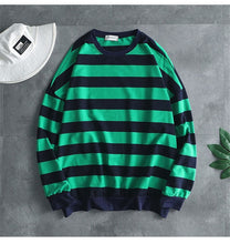 Load image into Gallery viewer, 2020 Hip Hop T Shirts men Long Sleeve Striped t shirt Casual Men tee shirt Streetwear Men Patchwork Cotton T-shirt 10
