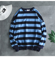 Load image into Gallery viewer, 2020 Hip Hop T Shirts men Long Sleeve Striped t shirt Casual Men tee shirt Streetwear Men Patchwork Cotton T-shirt 10
