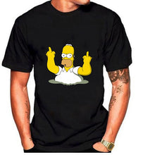 Load image into Gallery viewer, 2020 Men's T Shirt simpsons print casual mens o-neck t shirts fashion men's tops men T-shirt short sleeve men tshirt
