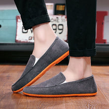 Load image into Gallery viewer, Canvas Shoes for Men Breathable Light Men Casual Shoes Loafers Big Size 38-45 Many Colors Choose Lazy Footwear Soft Dring Shoes
