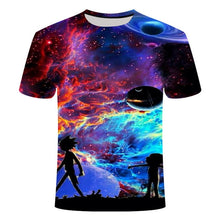 Load image into Gallery viewer, Drop ship Rick and Morty By Jm2 Art 3D t shirt Men's children's tshirt Summer Anime Short Sleeve Tees O-neck Tops cartoon tshirt
