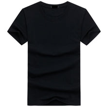 Load image into Gallery viewer, Hot Sale High Quality Fashion Mens T Shirts Short Sleeve T-shirt Mens Solid Casual Cotton Tee Shirt Summer Clothing 5XL TX112
