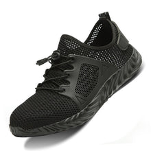 Load image into Gallery viewer, Men'S Safety Boots Shoes Breathable Work Shoes Boots Men Puncture-Proof Indestructible Shoes Anti-Piercing Safety Footwear
