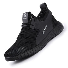 Load image into Gallery viewer, Men'S Safety Boots Shoes Breathable Work Shoes Boots Men Puncture-Proof Indestructible Shoes Anti-Piercing Safety Footwear
