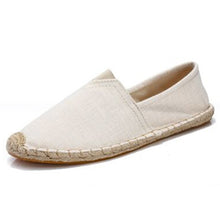 Load image into Gallery viewer, Mens Shoes Casual Male Breathable Canvas Shoes Men Chinese Fashion 2019 Soft Slip On Espadrilles For Men Loafers Driving Shoes
