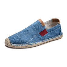 Load image into Gallery viewer, Mens Shoes Casual Male Breathable Canvas Shoes Men Chinese Fashion 2019 Soft Slip On Espadrilles For Men Loafers Driving Shoes
