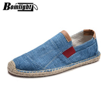 Load image into Gallery viewer, Mens Shoes Casual Male Breathable Canvas Shoes Men Chinese Fashion 2019 Soft Slip On Espadrilles For Men Loafers Driving Shoes

