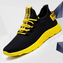 Load image into Gallery viewer, SHUJIN Men Sneakers Breathable Casual No-slip Men Vulcanize Shoes Male Air Mesh Lace up Wear-resistant Shoes tenis masculino
