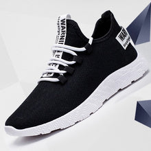 Load image into Gallery viewer, SHUJIN Men Sneakers Breathable Casual No-slip Men Vulcanize Shoes Male Air Mesh Lace up Wear-resistant Shoes tenis masculino
