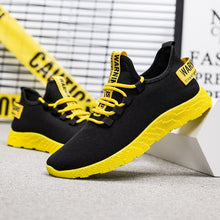Load image into Gallery viewer, SHUJIN Men Sneakers Breathable Casual No-slip Men Vulcanize Shoes Male Air Mesh Lace up Wear-resistant Shoes tenis masculino
