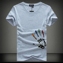 Load image into Gallery viewer, SWENEARO Men T-Shirts Plus Size 5XL 4XL Tee Shirt Homme Summer Short Sleeve Men's T Shirts Male TShirts Camiseta Tshirt Homme
