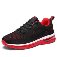 Load image into Gallery viewer, Shoes Men Running Shoes For Men Sport Shoes Black Shock Absorbing Casual Shoes Air Cushion Sneakers Flying Woven Shoes Trainers
