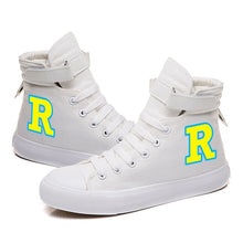 Load image into Gallery viewer, South Side Serpents Riverdale Southside Printed High Canvas Velcro Shoes Vulcanized Shoes Sneakers Shoes Riverdale Serpents
