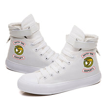 Load image into Gallery viewer, South Side Serpents Riverdale Southside Printed High Canvas Velcro Shoes Vulcanized Shoes Sneakers Shoes Riverdale Serpents
