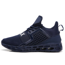 Load image into Gallery viewer, Summer breathable men casual lightweight walking shoes new fashion young boys lace up tennis sneakers
